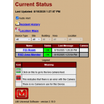 Current Status main page showing two connected instruments